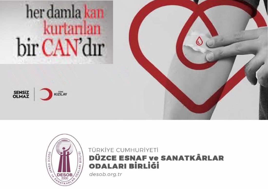 HER DAMLA KURTARILAN BİR CAN' DIR