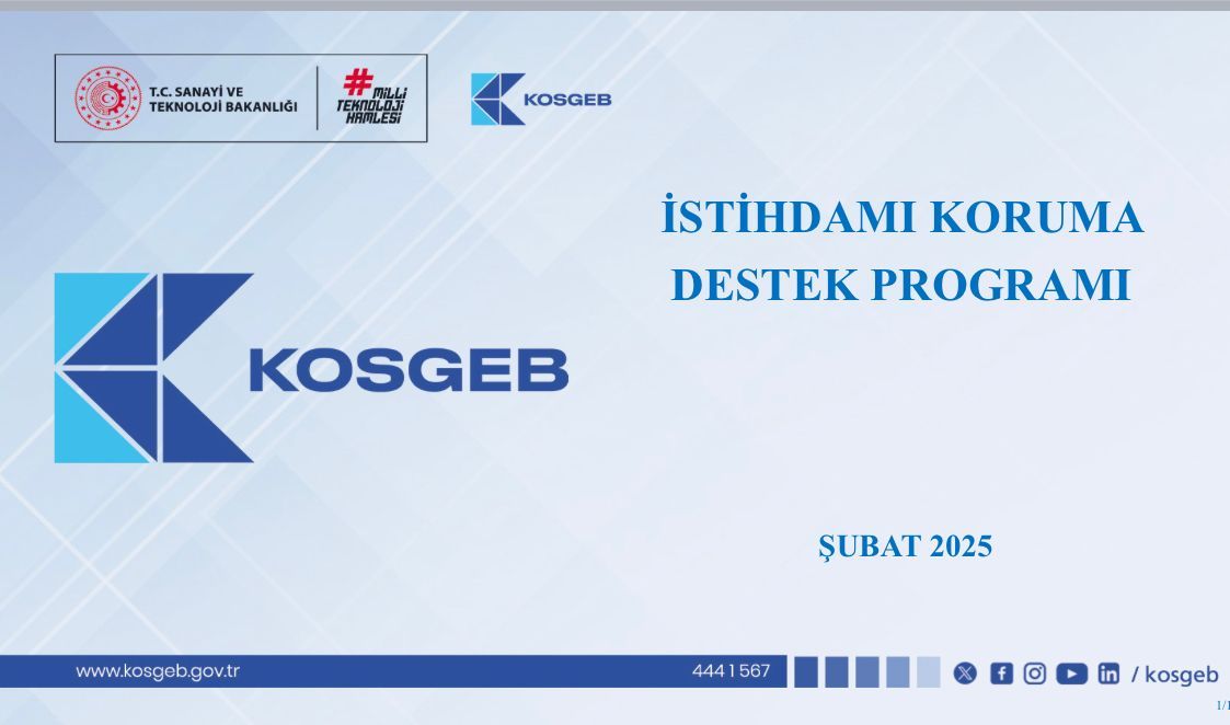 İSTİHDAMI KORUMA DESTEK PROGRAMI